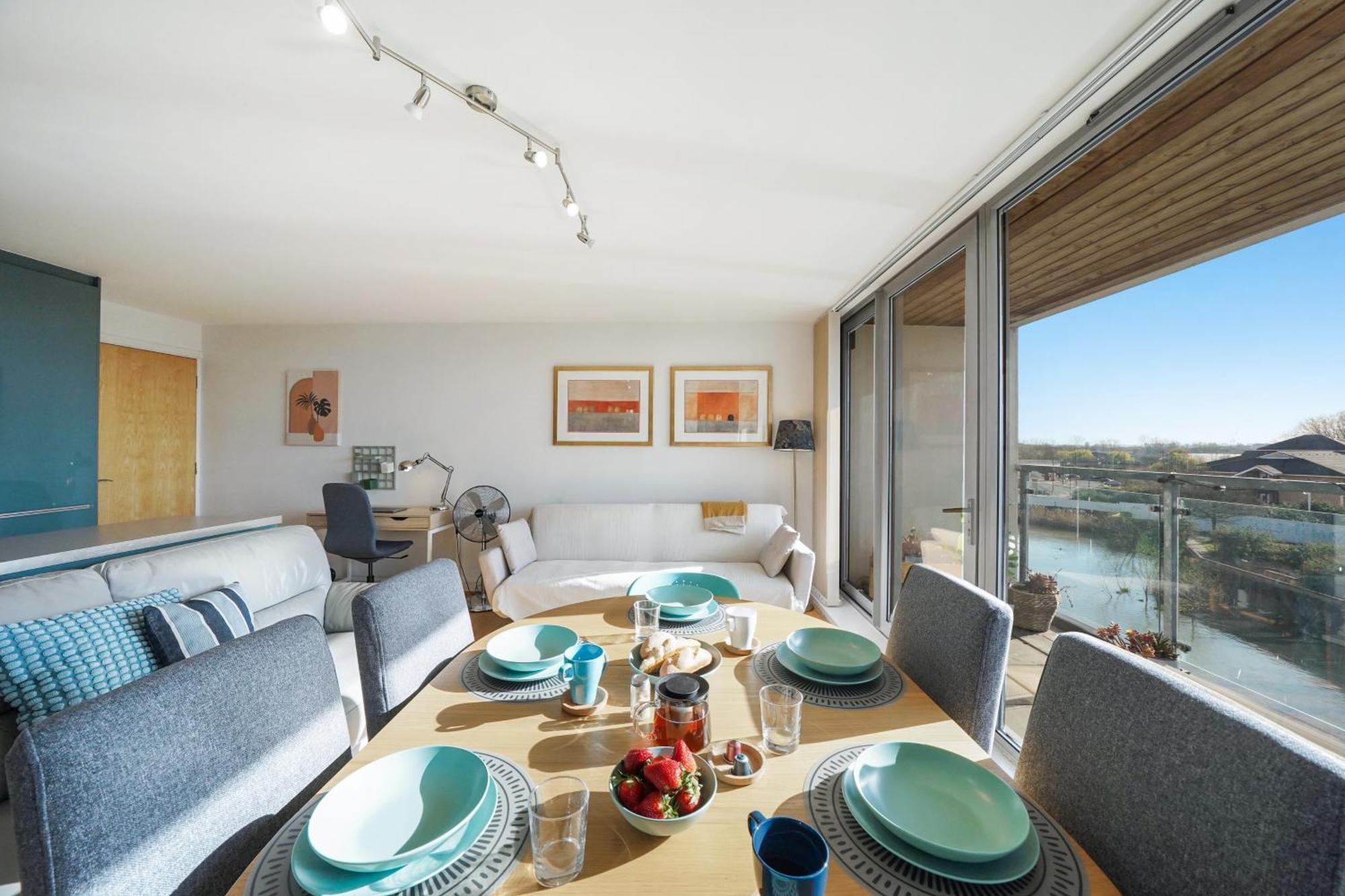 City Riverside - 2 Bedroom & Free Parking 바킹 외부 사진